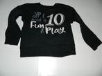 Zwarte sweater voor meisjes (maat 116), Comme neuf, Fille, Pull ou Veste, Enlèvement ou Envoi