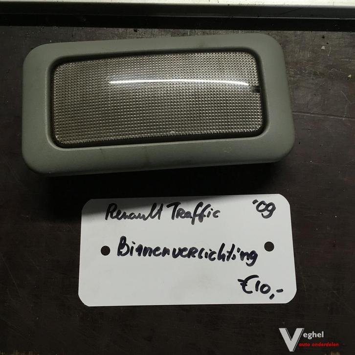 Renault Traffic 2009 2.0 diesel  Binnenverlichting, Auto-onderdelen, Dashboard en Schakelaars, Gebruikt, Ophalen of Verzenden