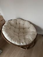 Rotan stoel met kussen, Huis en Inrichting, Ophalen, Zo goed als nieuw