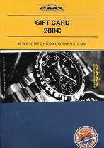 Bon d'achat de 200€ pour montre GMT Chronographe, Handtassen en Accessoires, Horloges | Dames, Ophalen, Staal, Polshorloge, Overige materialen
