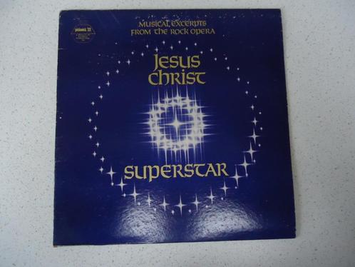 LP "Musical Excerpts From The Rock Opera Jesus Christ Supers, CD & DVD, Vinyles | Pop, Utilisé, 1960 à 1980, 12 pouces, Enlèvement ou Envoi