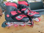 Skeelers + bescherming en opbergzak, Sport en Fitness, Gebruikt, Dames, Inline skates 4 wielen, Ophalen