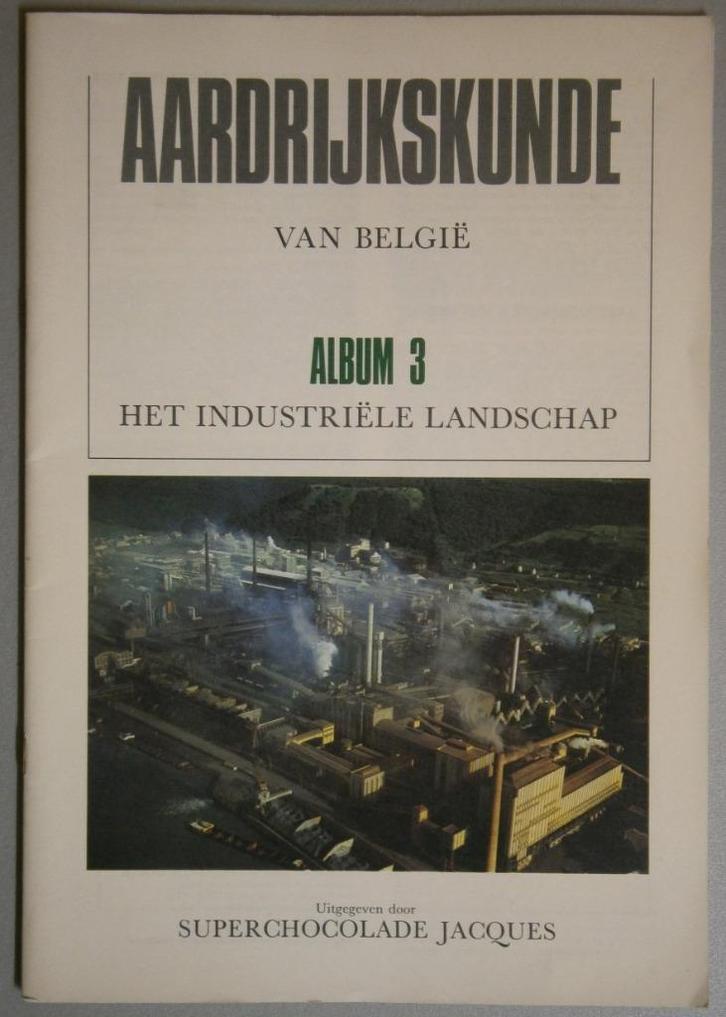 Jacques Superchocolade-Aardrijkskunde van Belgie album 3, Verzamelen, Merken en Reclamevoorwerpen, Nieuw, Overige typen, Ophalen of Verzenden