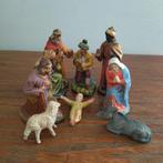 9 beeldjes, Diversen, Kerst, Ophalen of Verzenden, Gebruikt