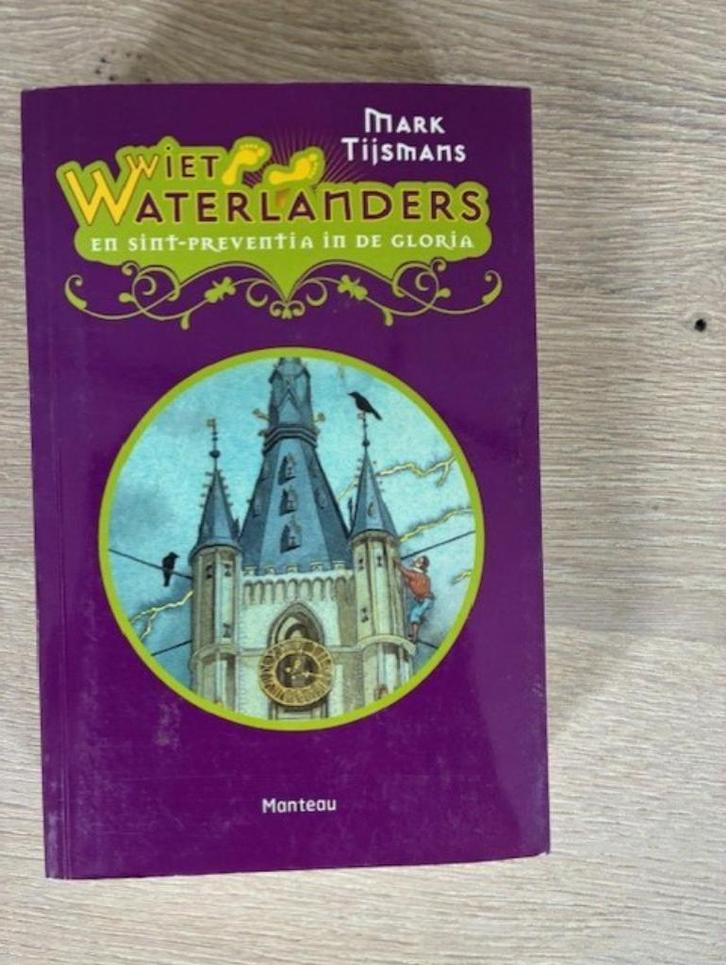 Wiet Waterlanders - Mark Tijsmans, Boeken, Kinderboeken | Jeugd | 10 tot 12 jaar, Zo goed als nieuw, Fictie, Ophalen of Verzenden