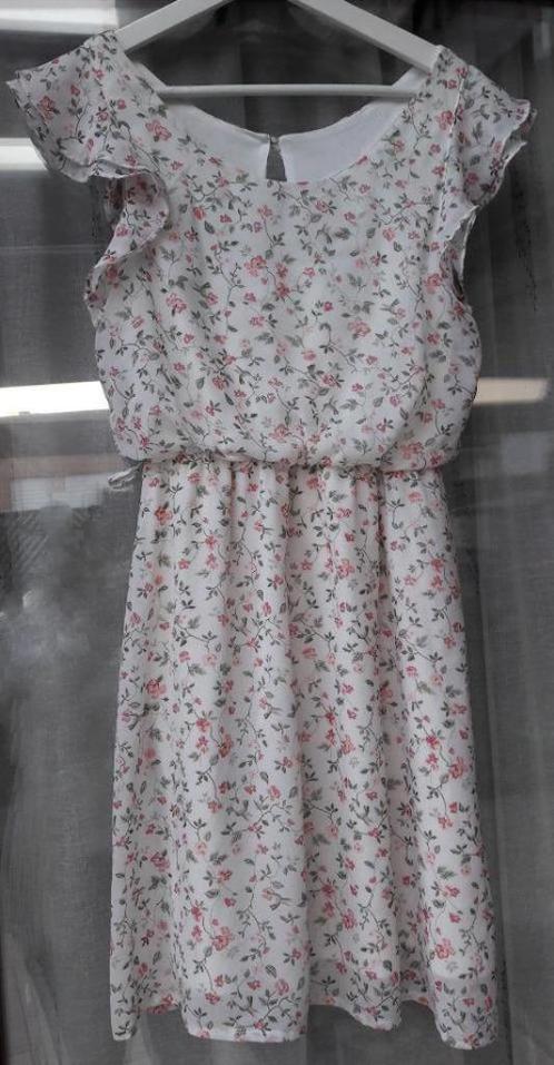 Fleurige jurk van C&A maat S, Kleding | Dames, Jurken, Gedragen, Maat 36 (S), Ophalen of Verzenden