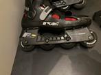 Inline skates Bauer maat 38 met opbergtas en bescherming, Sports & Fitness, Patins à roulettes alignées, Bauer, Enlèvement ou Envoi