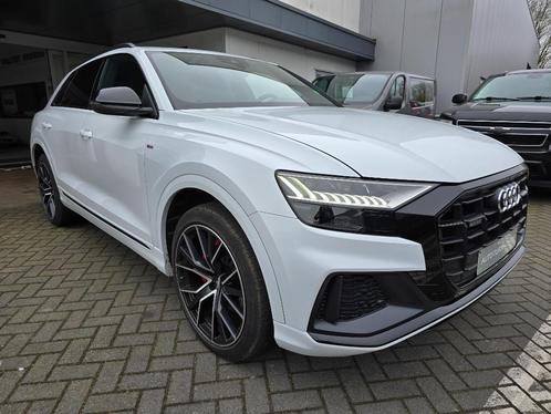 Audi Q8 50 TDI Quattro S-Line Milt Hybride Matrix, Pano, Auto's, Audi, Bedrijf, Te koop, Q8, 4x4, ABS, Adaptive Cruise Control