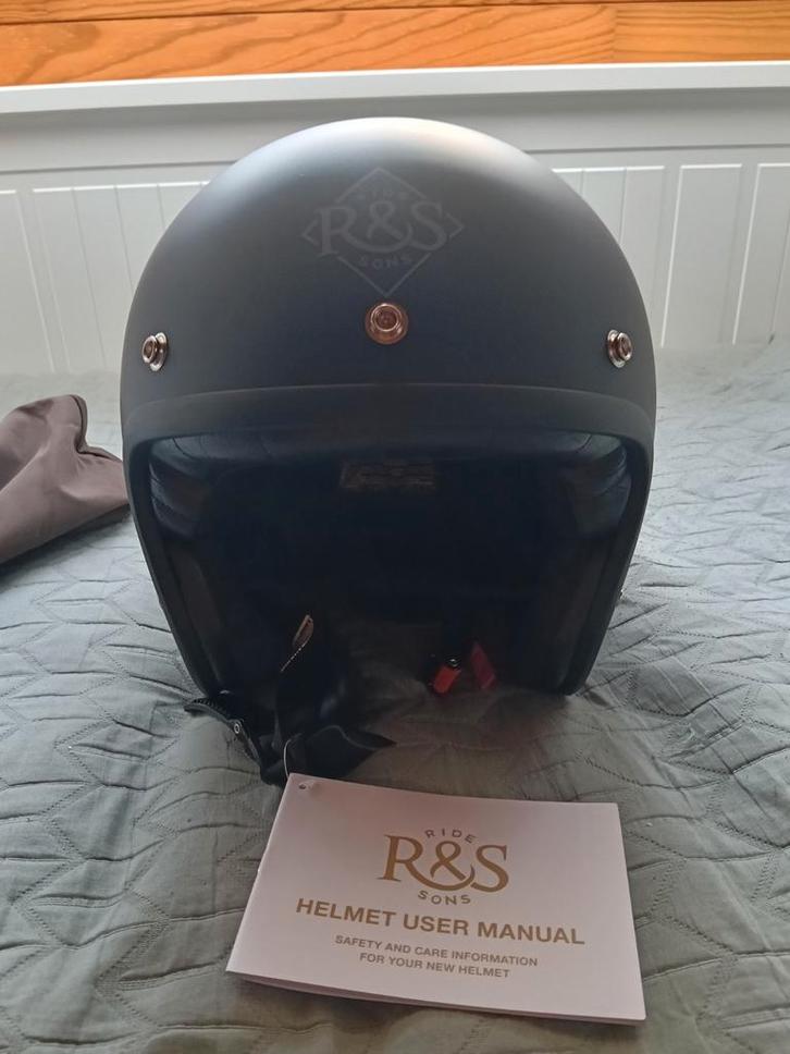 Casque Jethelm Ride&Sons neuf/nieuw, Vélos & Vélomoteurs, Casques de cyclomoteur, Enlèvement