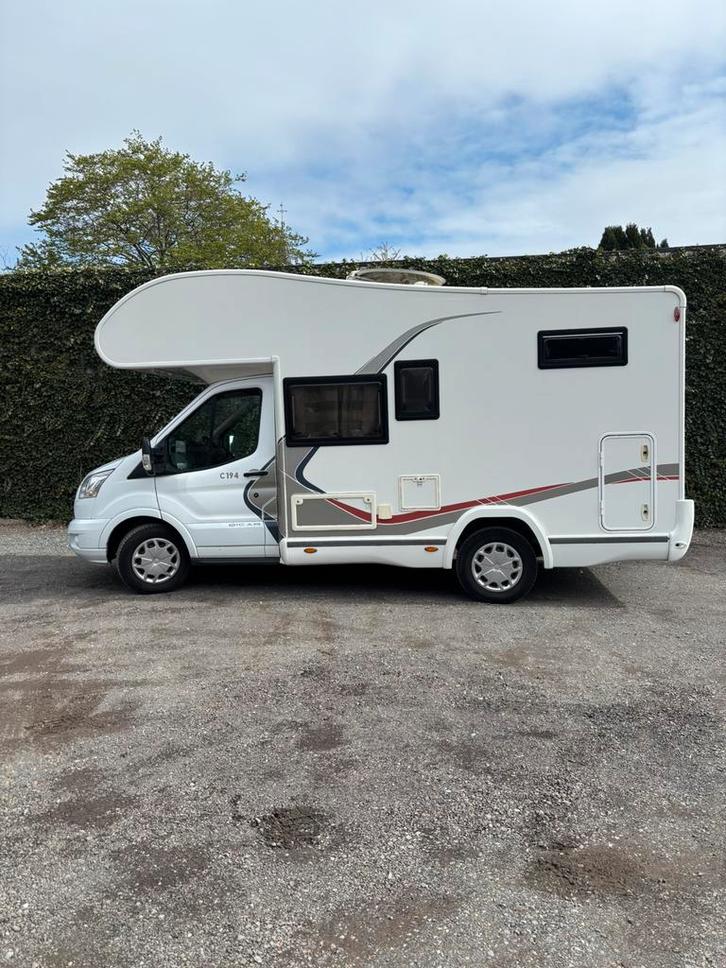 Motorhome Challenger 2.2 td 150pk bwl. 2017, Caravans en Kamperen, Mobilhomes, Alkoof, Challenger, Ford, Diesel, Boiler, Ophalen