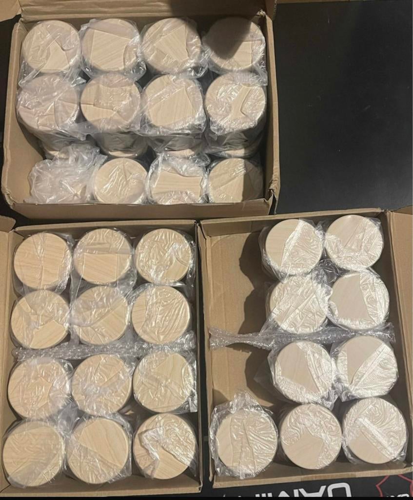 46 metalen hobby/cosmetica potjes, Enlèvement, Neuf