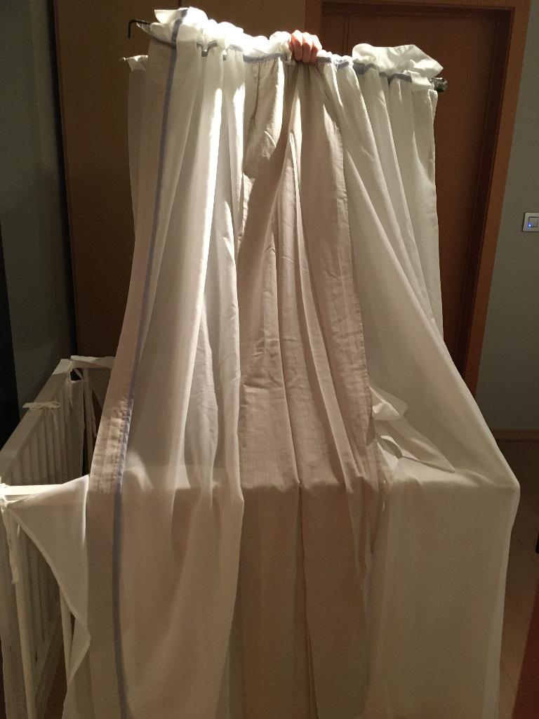 wiegbekleding ecru pericles, Ophalen of Verzenden, Zo goed als nieuw, Overige typen