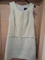 Puppick( Belgian Couture) stijlvol kleedje groen/ goud Mt46, Maat 46/48 (XL) of groter, Ophalen of Verzenden, Zo goed als nieuw