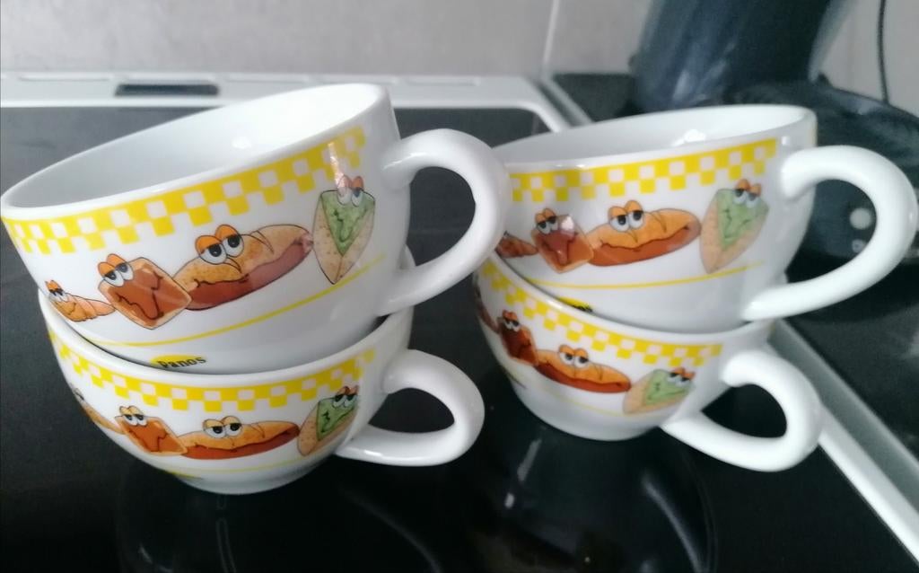 Bols à soupe 4st, Maison & Meubles, Cuisine | Ustensiles de cuisine, Enlèvement