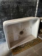 Oude wasbak, Ophalen, Gebruikt