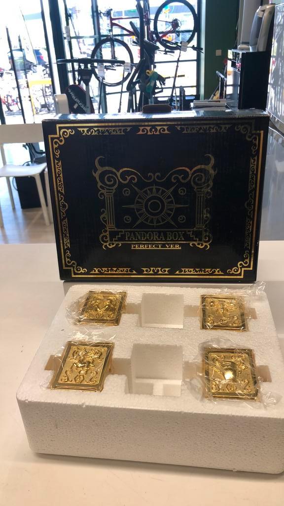 Pandora Box Saint Seiya Perfect Chevaliers du Zodiaque, Collections, Statues & Figurines, Comme neuf, Enlèvement ou Envoi