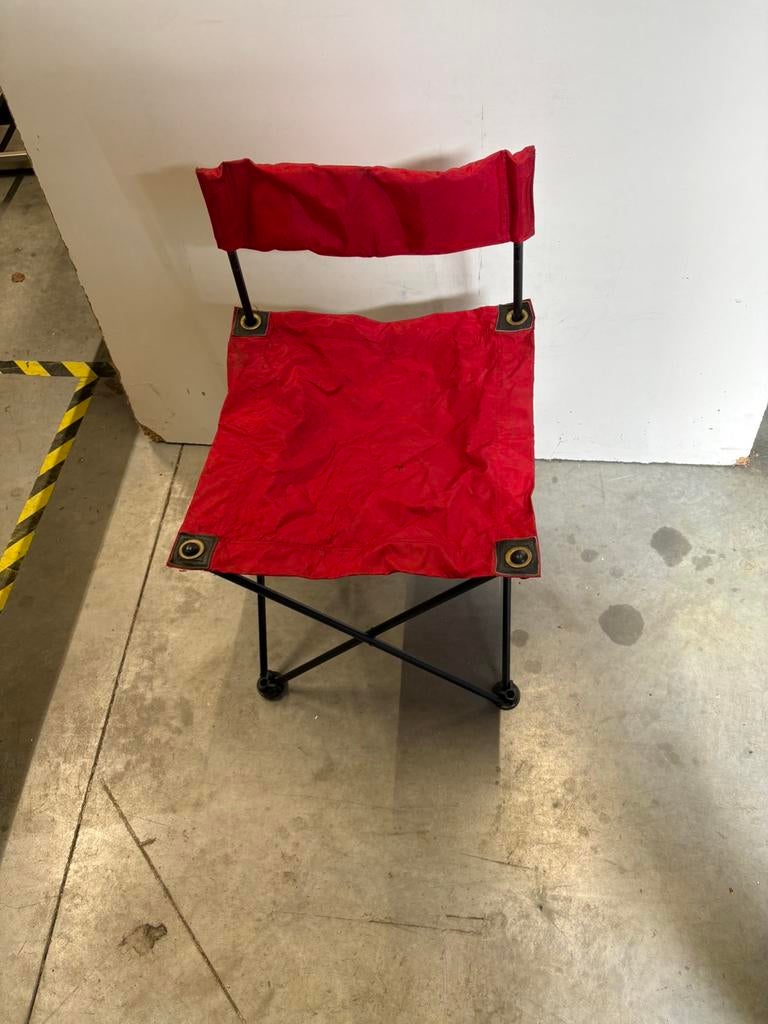 Vissersstoel, Caravanes & Camping, Meubles de camping, Enlèvement, Utilisé