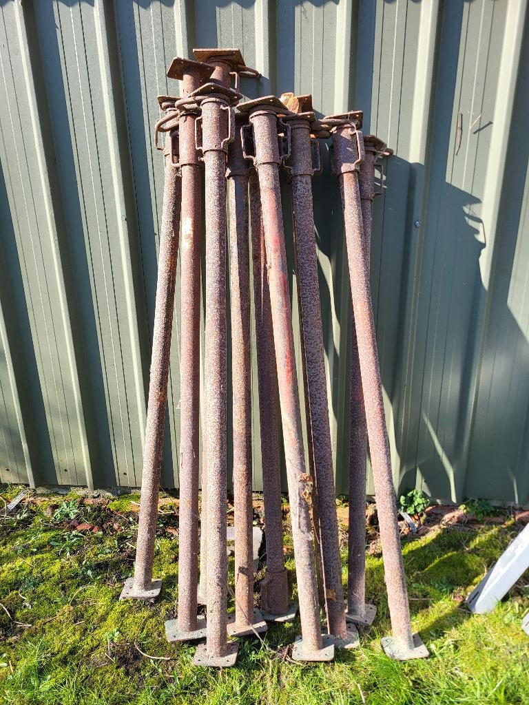 Schoren 4stuks  144cm tot 285cm, Doe-het-zelf en Bouw, Gereedschap | Handgereedschap, Ophalen, Gebruikt