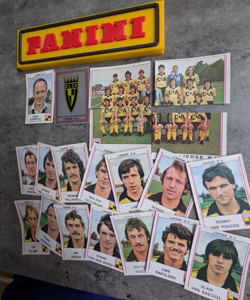 PANINI FOOTBALL 80 LIERSE SK 20 STICKERS 1980 VOETBAL, Verzenden, Nieuw