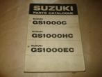SUZUKI GS1000C - HC - EC Ancien Catalogue des Pièces, Ophalen of Verzenden