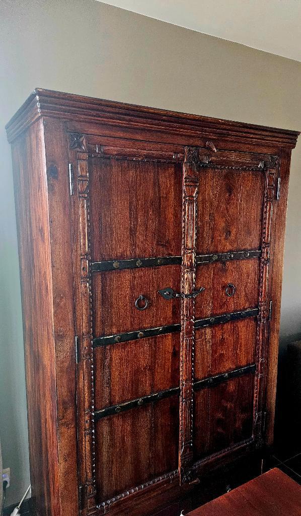 Koloniale kast, Maison & Meubles, Armoires | Dressoirs, 100 à 150 cm, 50 à 75 cm, Avec tiroir(s), Avec porte(s), Avec tablette(s)