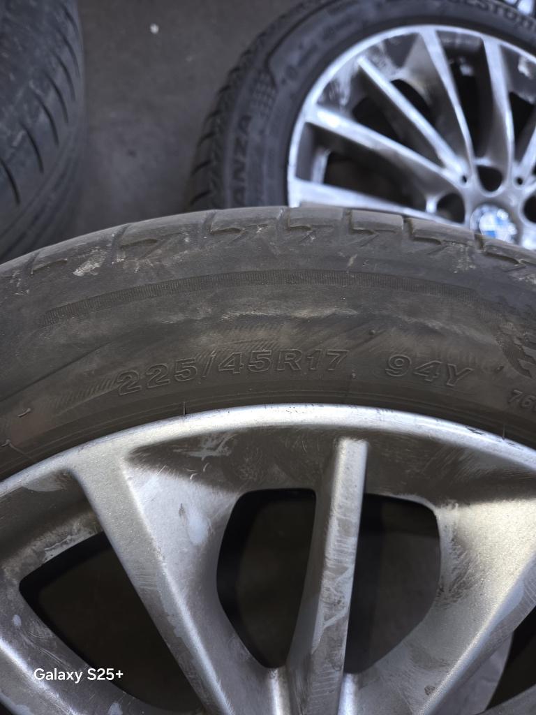 Jantes et pneus été BLW série 1, Autos : Pièces & Accessoires, Pneus & Jantes, Enlèvement, Utilisé, Pneus été, Pneu(s)