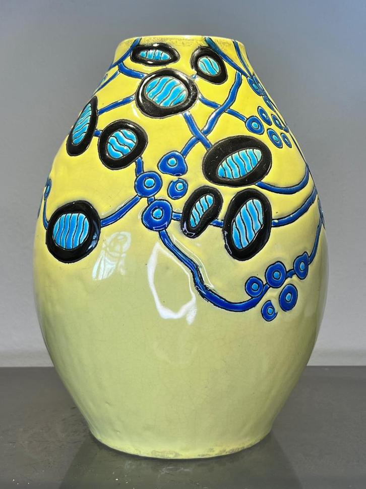 Charles Catteau Keramis Boch, Antiquités & Art, Antiquités | Vases, Enlèvement ou Envoi