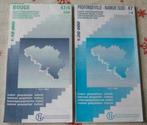 Cartes IGN Profondeville - Namur (sud) + IGN Bouge, Enlèvement, Utilisé, Benelux, Guide de balades à vélo ou à pied