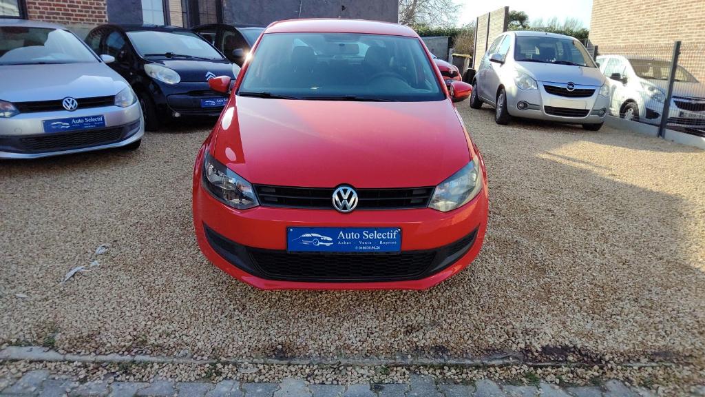 VW POLO// 1.2 ESSENCE/ 100000KM / CARNET//GARANTIE, Rouge, Achat, Entreprise, Airbags