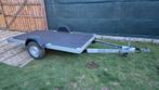 Platte aanhangwagen, Ophalen, Zo goed als nieuw