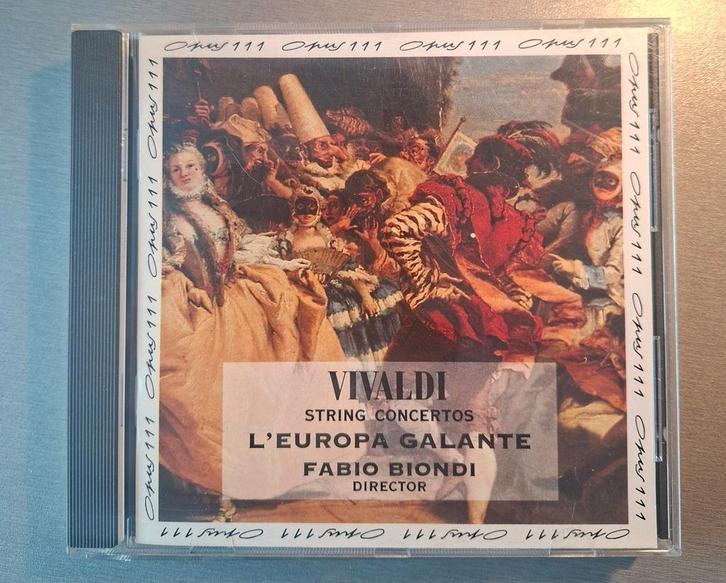 Cd. Vivaldi.  String Concertos (Opus 111)., Cd's en Dvd's, Cd's | Klassiek, Gebruikt, Ophalen of Verzenden