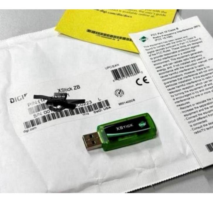 Modem RF USB Digi XStick2 ZB Xstick-2 XU-Z11 Zigbee XBee, Hobby & Loisirs créatifs, Composants électroniques, Neuf, Enlèvement ou Envoi