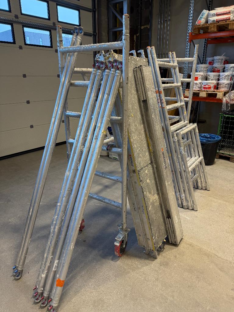 WIENESE Expander kamerstelling / vouwsteiger 75 x 190 set, Bricolage & Construction, Échafaudages, Échafaudage fixe ou roulant