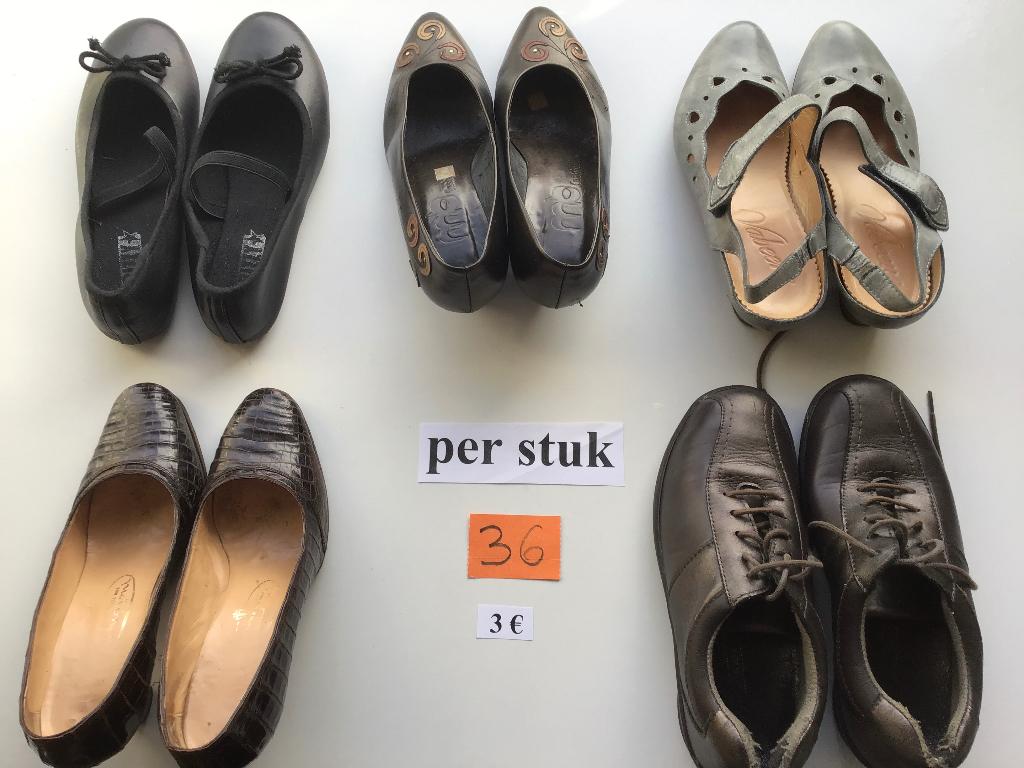 6 paar dames schoenen maat 36 aan 3 euro, Ophalen of Verzenden, Zo goed als nieuw