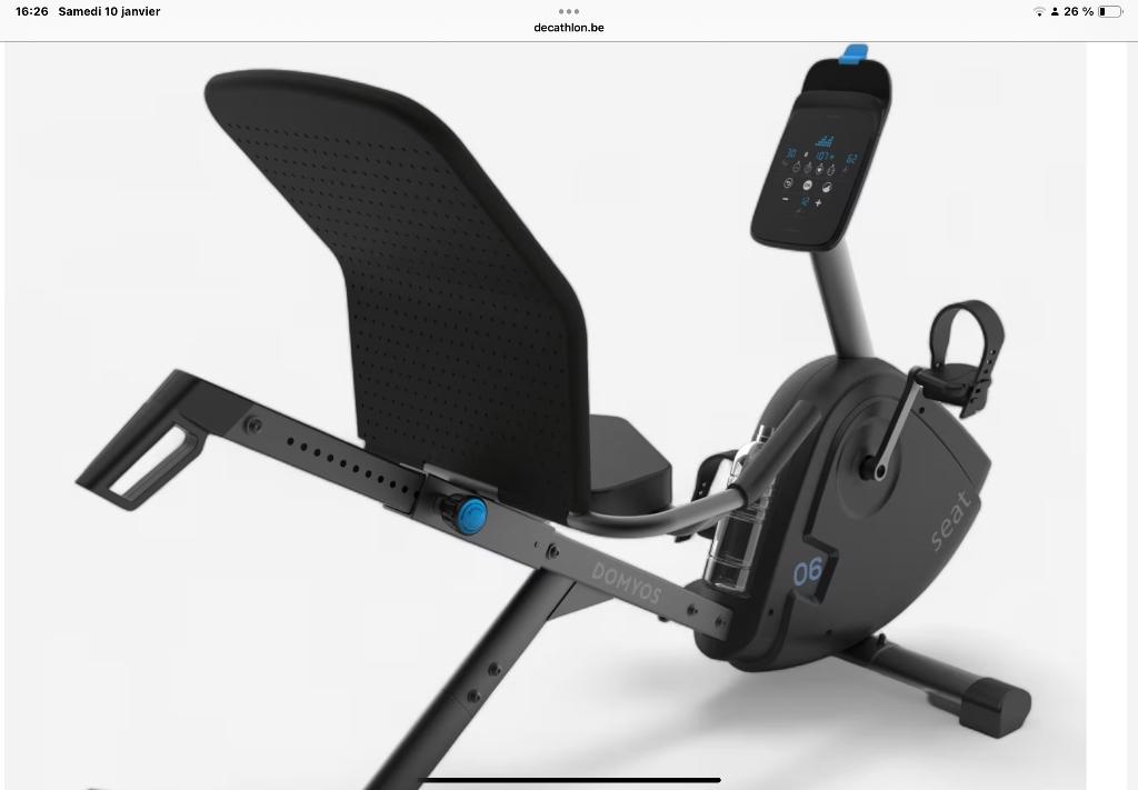 Vélo appartement, Sports & Fitness, Aluminium, Enlèvement, Utilisé, Jambes