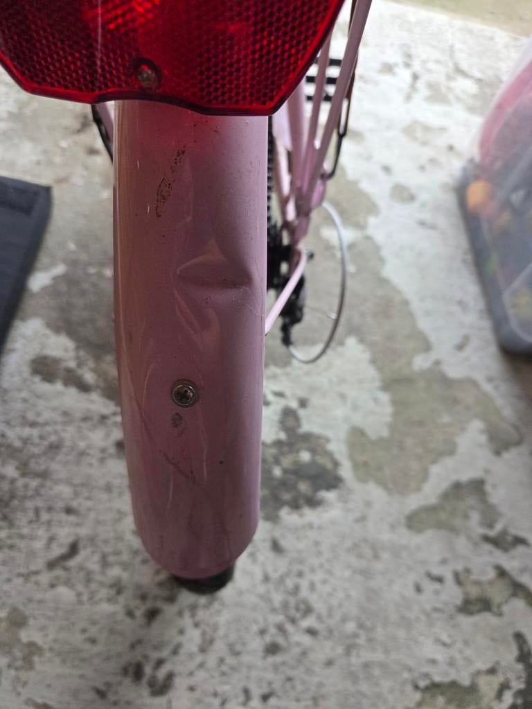 Kinderfiets meisjes te koop, Ophalen