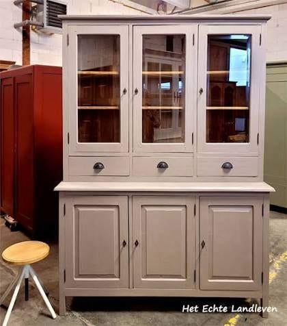 Dressoir of buffet kast, Maison & Meubles, Armoires | Dressoirs, Avec porte(s), 200 cm ou plus, Enlèvement, Utilisé