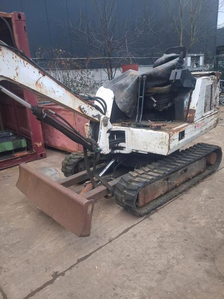 Minigraver bobcat, Zakelijke goederen, Machines en Bouw | Kranen en Graafmachines, Ophalen