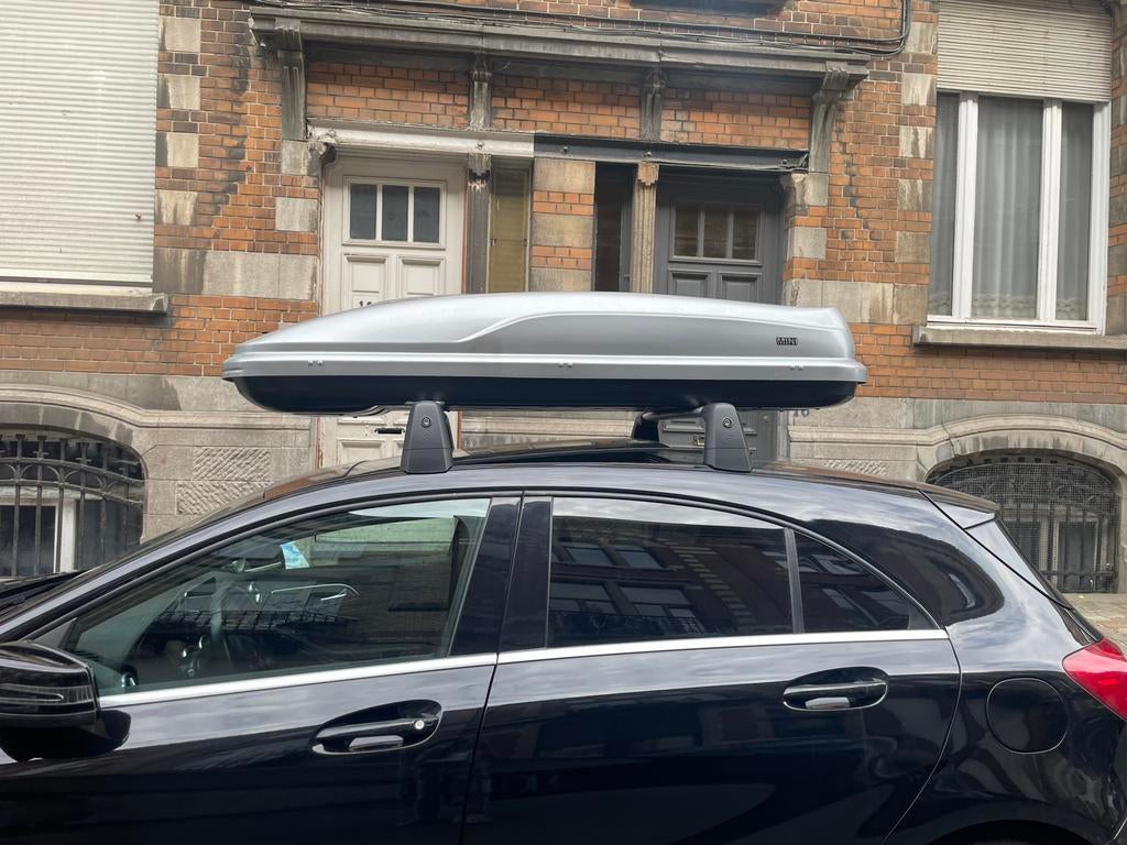 Coffre et barre de toit pour classe A, B, CLA, Ophalen, Zo goed als nieuw