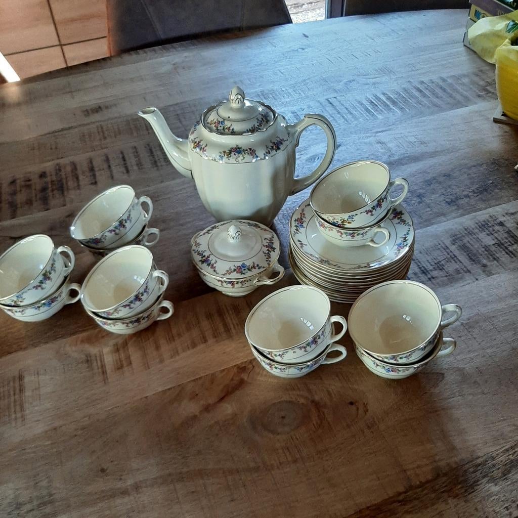 Antiek koffieservies, Antiek en Kunst, Antiek | Servies compleet, Ophalen