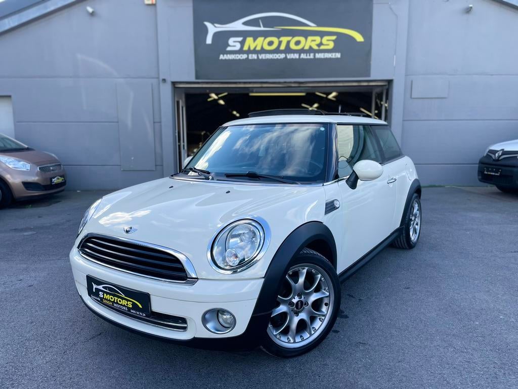 Mini One 1.4 benzine | Airco | Pano | Keuring+Carpass |, 4 zetels, Stof, Beige, Handgeschakeld