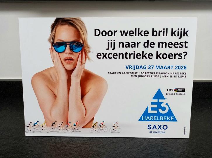 Panneau promotionnel E3 Saxo Classic 2026, Collections, Articles de Sport & Football, Neuf, Envoi