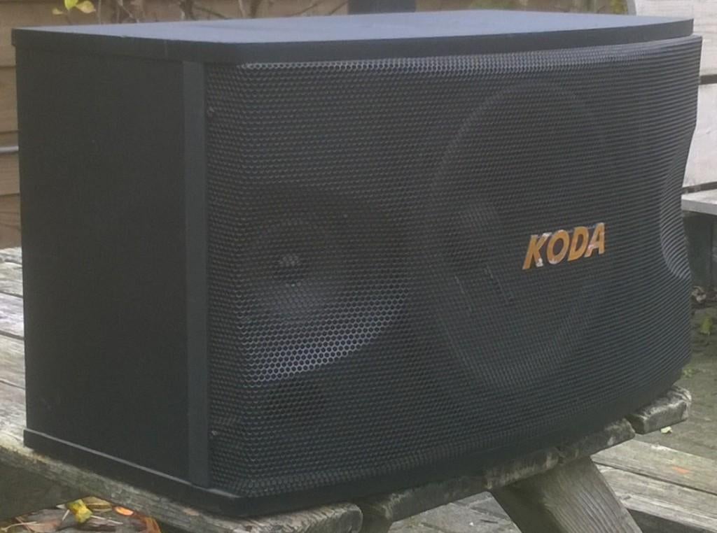 Luidsprekers 8 inch 200 Watt, Koda 725B, 2 stuks, Audio, Tv en Foto, Luidsprekerboxen, Overige merken, Gebruikt, Ophalen of Verzenden
