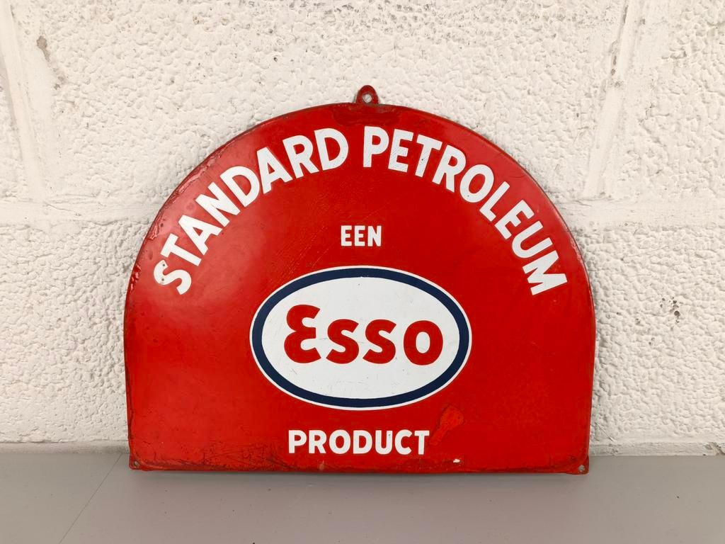 Emaille bord Esso, Enlèvement ou Envoi, ., ., .