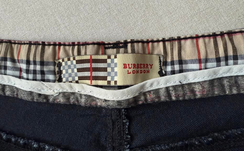Burberry mannen jeans maat 34, Ophalen, Zo goed als nieuw, Blauw