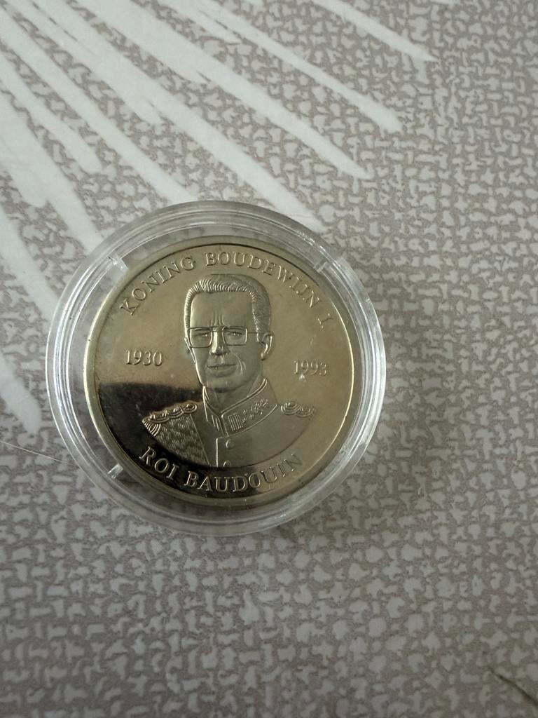 Médaille commémorative Roi Baudouin Ier – Belgique, Enlèvement ou Envoi, Belgique