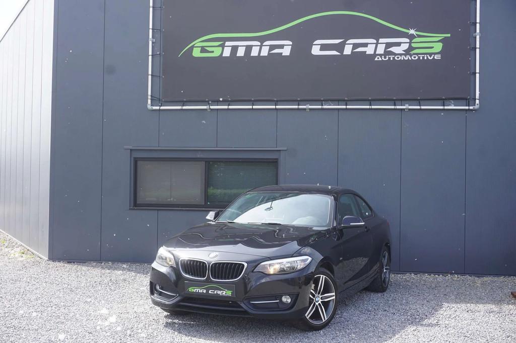 BMW 2 Serie 218 Coupé 218 dA Sport Line Automaat-Navi-Leder, Autos, BMW, Entreprise, Achat, Série 2, ABS, Airbags, Air conditionné