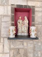 Heilige Familie + 2 porseleinen vaasjes, Ophalen