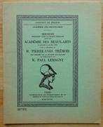 Yves Trémois, brochure, 1978 Académie des Beaux-Arts /signed, Enlèvement ou Envoi, Comme neuf, Peinture et dessin