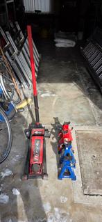 autokrik 4T + 4 steunen, Auto diversen, Krikken, Ophalen